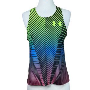 Under Armour UA Rush Run Distance Singlet Top Women's Size Medium
